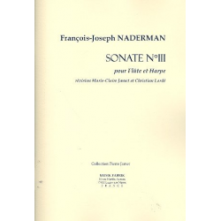 Sonate no.3 pour flûte et harpe - Francois Joseph Naderman-Schuecker