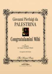 Congratulamini Mihi : for 4 trumpets - Giovanni da Palestrina