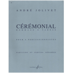 Cérémonial : hommage - André Jolivet