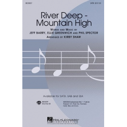River Deep - Mountain High (SATB) -Tina Turner / Arr.Kirby Shaw