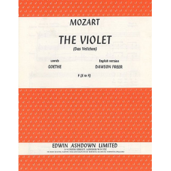 Mozart: The Violet (Das Veilchen)