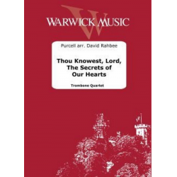 Thou Knowest, Lord, The Secrets of Our Hearts - Henry Purcell / Arr. David Rahbee