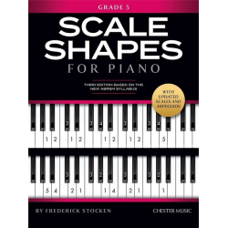 Scale Shapes For Piano  Grade 5 (3rd Edition)