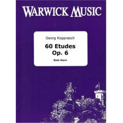 60 Etudes Op. 6 -Georg Kopprasch