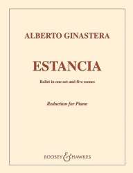Estancia o.8 : para piano -Alberto Ginastera