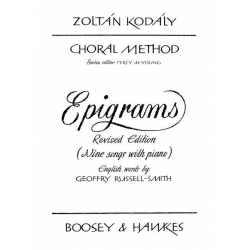 Choral Method Vol. 13/1 - Zoltán Kodály
