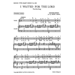 Mendelssohn: I Waited For The Lord