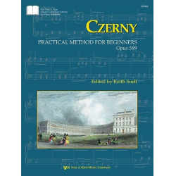 CZERNY: PRACTICAL METHOD FOR BEGINNERS - Keith Snell