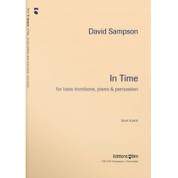 In Time : for bass trombone, piano - David Sampson