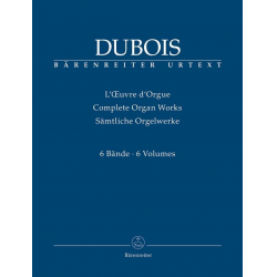 BA9220 Sämtliche Orgelwerke in 6 Bänden - Theodore Dubois