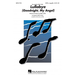 Lullabye : for mixed chorus - Billy Joel
