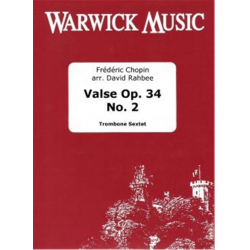 Valse Op34 No. 2 - Frédéric Chopin / Arr. David Rahbee