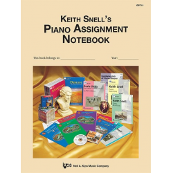 PIANO ASSIGNMENT NOTEBOOK - Keith Snell
