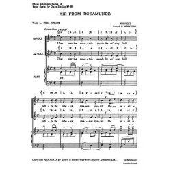 Air from Rosamunde for female chorus - Franz Schubert