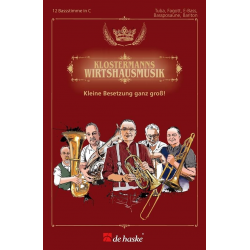 Klostermanns Wirtshausmusik - 12 - Bassstimme in C (Tuba, Fagott, E-Bass, Bassposaune, Bariton) - Michael Klostermann
