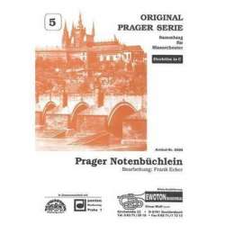 Prager Notenbüchlein - 2. Posaune in C - Diverse / Arr. Frank Ecker