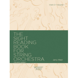 Sight Reading Book For String Orchestra  Violin 2 - Jerry A. West