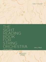Sight Reading Book For String Orchestra  Cello - Jerry A. West