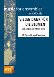Vielen Dank Für Die Blumen - 10-Piece Brass Ensemble -Udo Jürgens / Arr.Mnozil Brass
