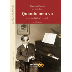 Quando men vo - Giacomo Puccini / Arr. Carlo Pucci
