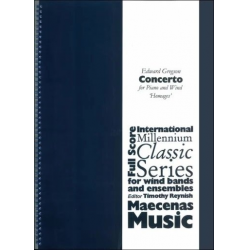 Concerto for Piano and Wind (Homages) (3 movements) - Edward Gregson