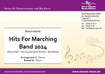 Hits for Marching Band 2024 - Diverse / Arr. Bernd Classen