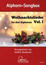 Weihnachtslieder (3 Alphörner) - Steffen Burkhardt