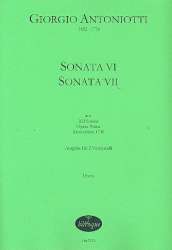 2 Sonaten op.1 für 2 Violoncelli - Giorgio Antoniotto