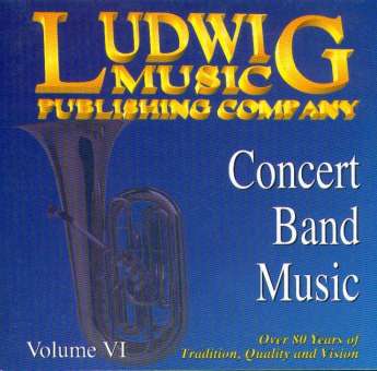 Promo CD: Ludwig - Vol.  6 Concert Band Music