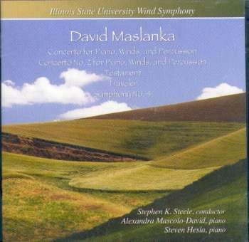 CD "Symphony No. 4 & Concertos" (David Maslanka)