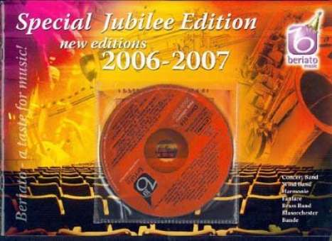 Promo Kat + CD: Beriato - New Editions 2006-2007 - Special Jubilee Edition