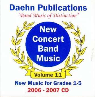 CD "Band Music of Distinction Volume 11" (New Music for Grades 1-5)