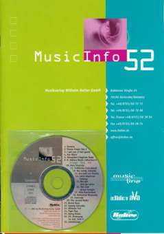 Promo PSH + CD: Halter - Musicinfo Nr. 52