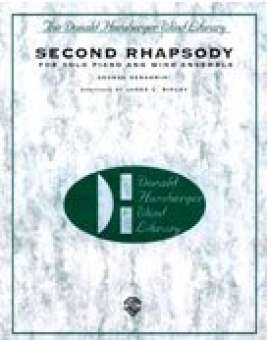 Second Rhapsody for Piano and Wind Ensemble - Partitur