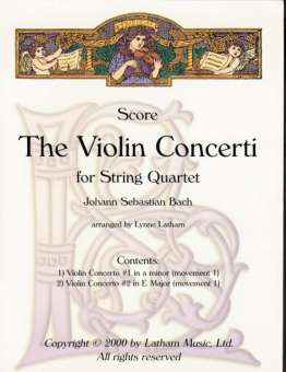 Bach Violin Concerti - Score