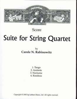 Suite for String Quartet - Score