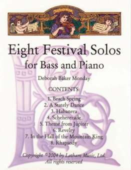 8 Festival Solos for Bass and Piano