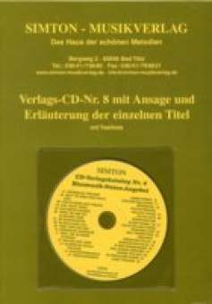 Promo Kat + CD: Simton - Verlags CD Nr. 8