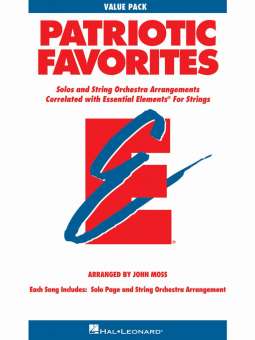 Patriotic Favorites for Strings - Essential Elements String Folio - Value Pak