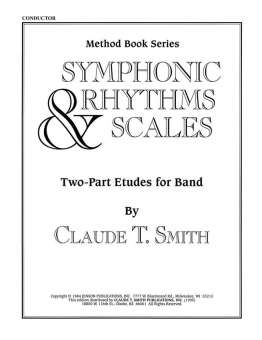 Symphonic Rhythm & Scales for Band (Partitur)