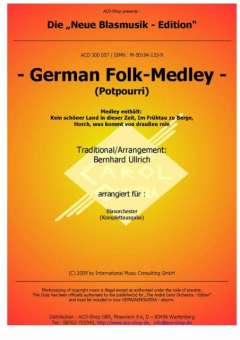 German Folk Medley