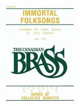 The Canadian Brass: Immortal Folksongs - 2st Trumpet