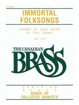 The Canadian Brass: Immortal Folksongs - 1st Trumpet