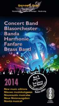 Promo CD: Bernaerts Neue Notenausgaben 2014 + Best Selections for Easy Band and Young Band