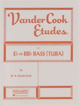 Vandercook Etudes For Eb or Bb Bass (Tuba)