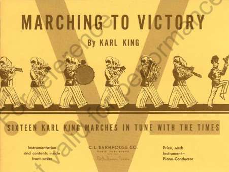 Marching to Victory - 23 Baritone Saxophone Eb