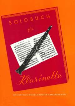 Solobuch für Klarinette (Solostimme)