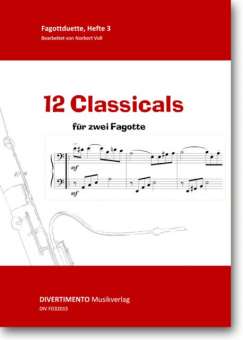 12 Classicals für zwei Fagotte