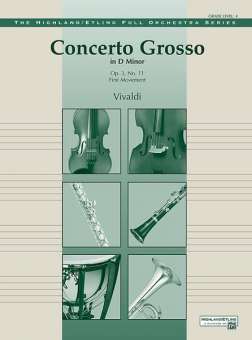 Concerto Grosso in D Minor, Opus 3, Nr. 11 - First Movement