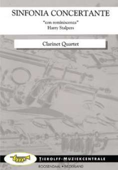 Sinfonia Concertante "Con Reminiscenza" Clarinet Quartet